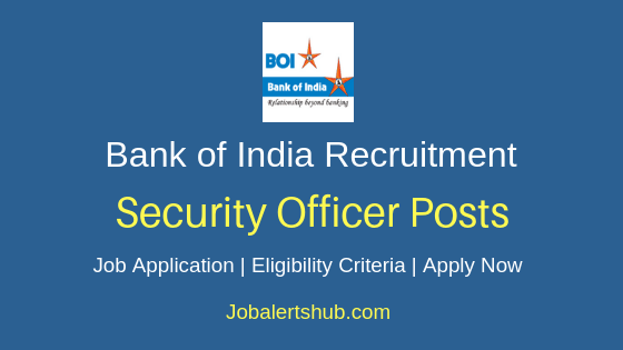 Bank Of India Recruitment 2024 - Latest Bank Of India Job Notifications.
