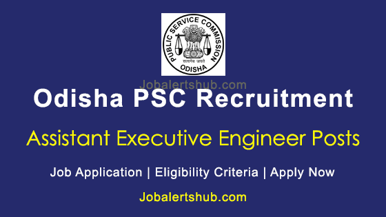 OPSC Assistant Executive Engineer 2024 Job Notification
