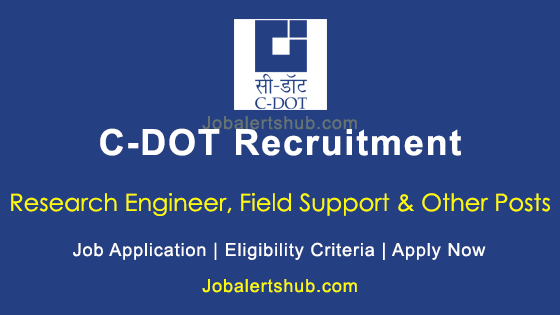 CDOT Recruitment 2 Field Support, Software Engineers