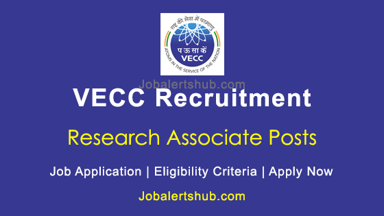Vecc Rajarhat VECC Junior Research Fellow 2026 Job Notification